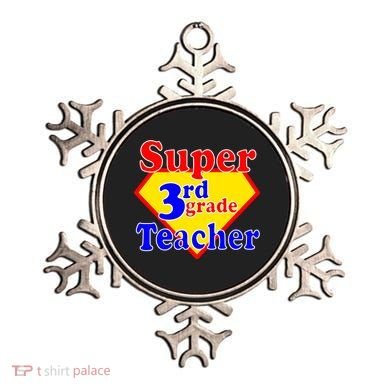 Super 3rd Grade Teacher Funny School Ornament