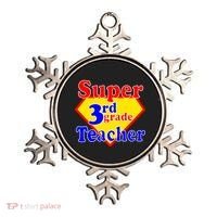 Super 3rd Grade Teacher Funny School Ornament thumb 0