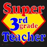 Super 3rd Grade Teacher Funny School Ornament thumb 1