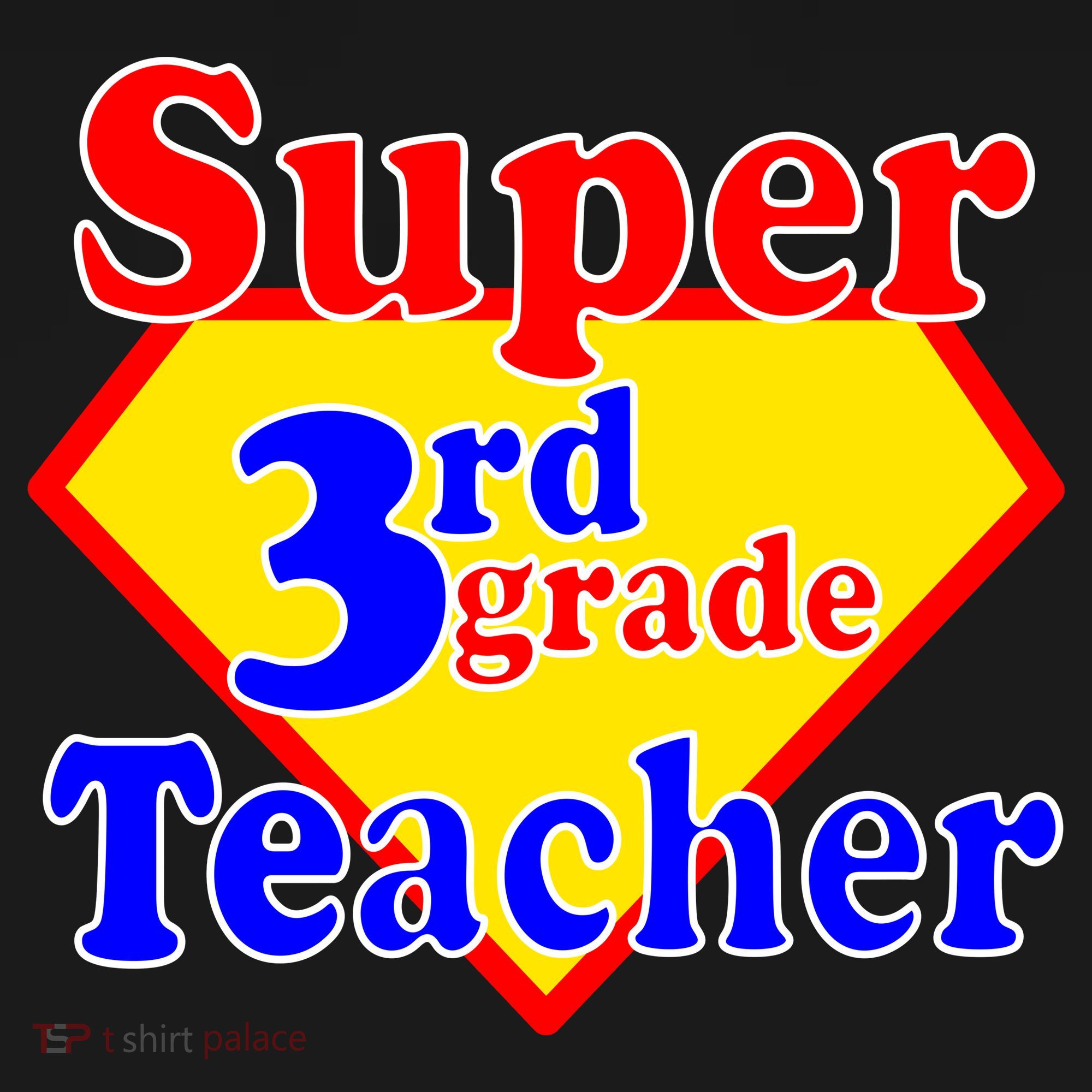 Super 3rd Grade Teacher Funny School Ornament