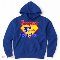 Super 3rd Grade Teacher Funny School Hoodie thumb 0