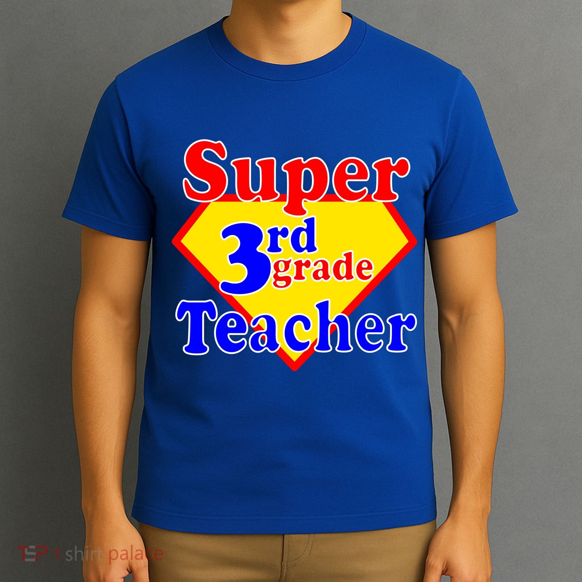 Super 3rd Grade Teacher Funny School T-Shirt