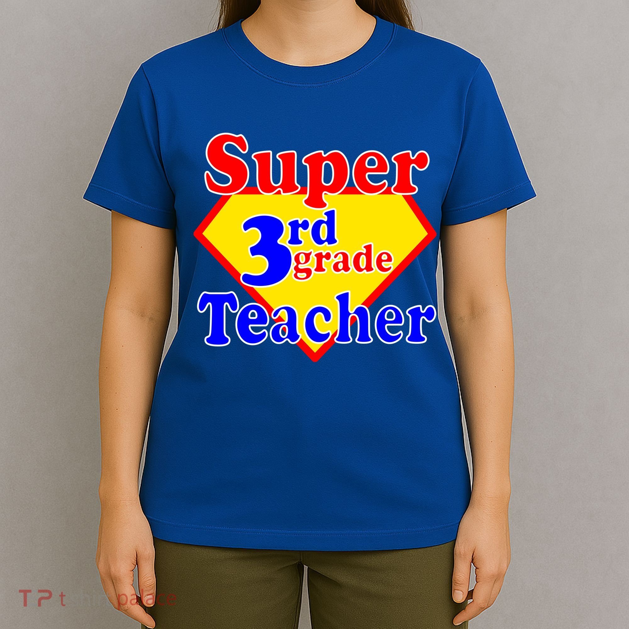 Super 3rd Grade Teacher Funny School T-Shirt