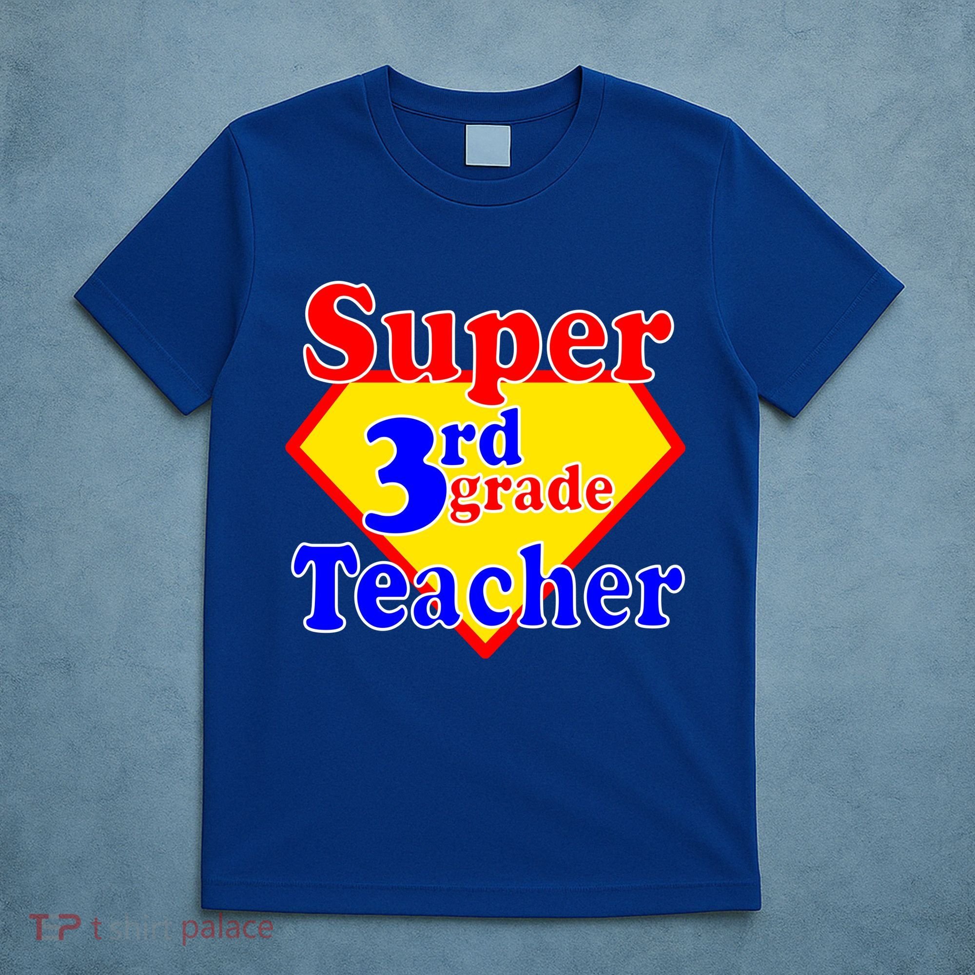 Super 3rd Grade Teacher Funny School T-Shirt