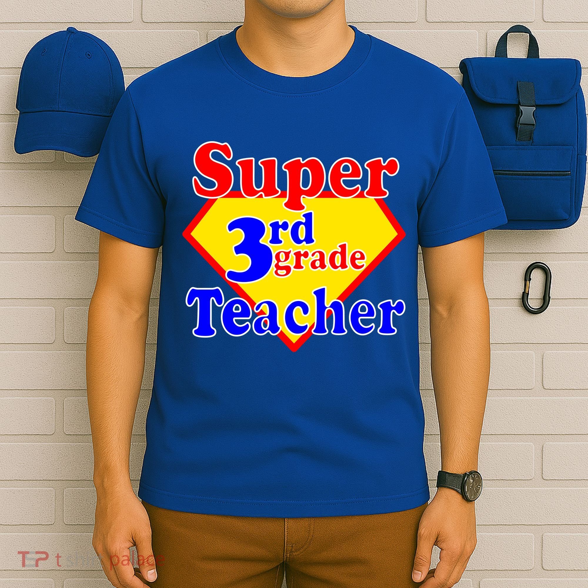 Super 3rd Grade Teacher Funny School T-Shirt