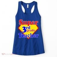 Super 3rd Grade Teacher Funny School Women's Tank Top thumb 0