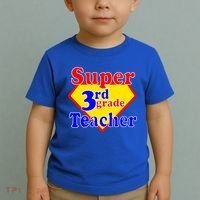 Super 3rd Grade Teacher Funny School Toddler T-Shirt thumb 2