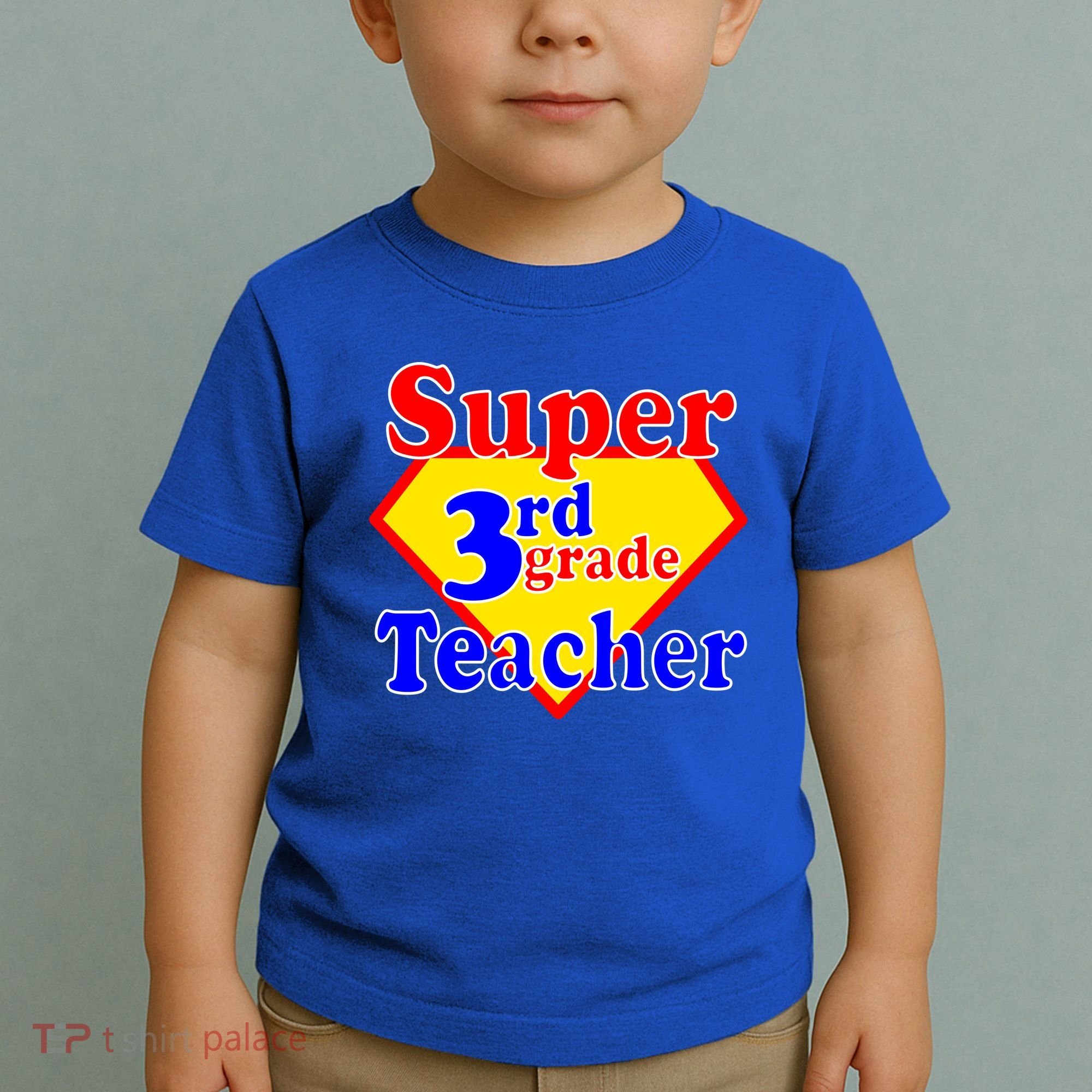 Super 3rd Grade Teacher Funny School Toddler T-Shirt