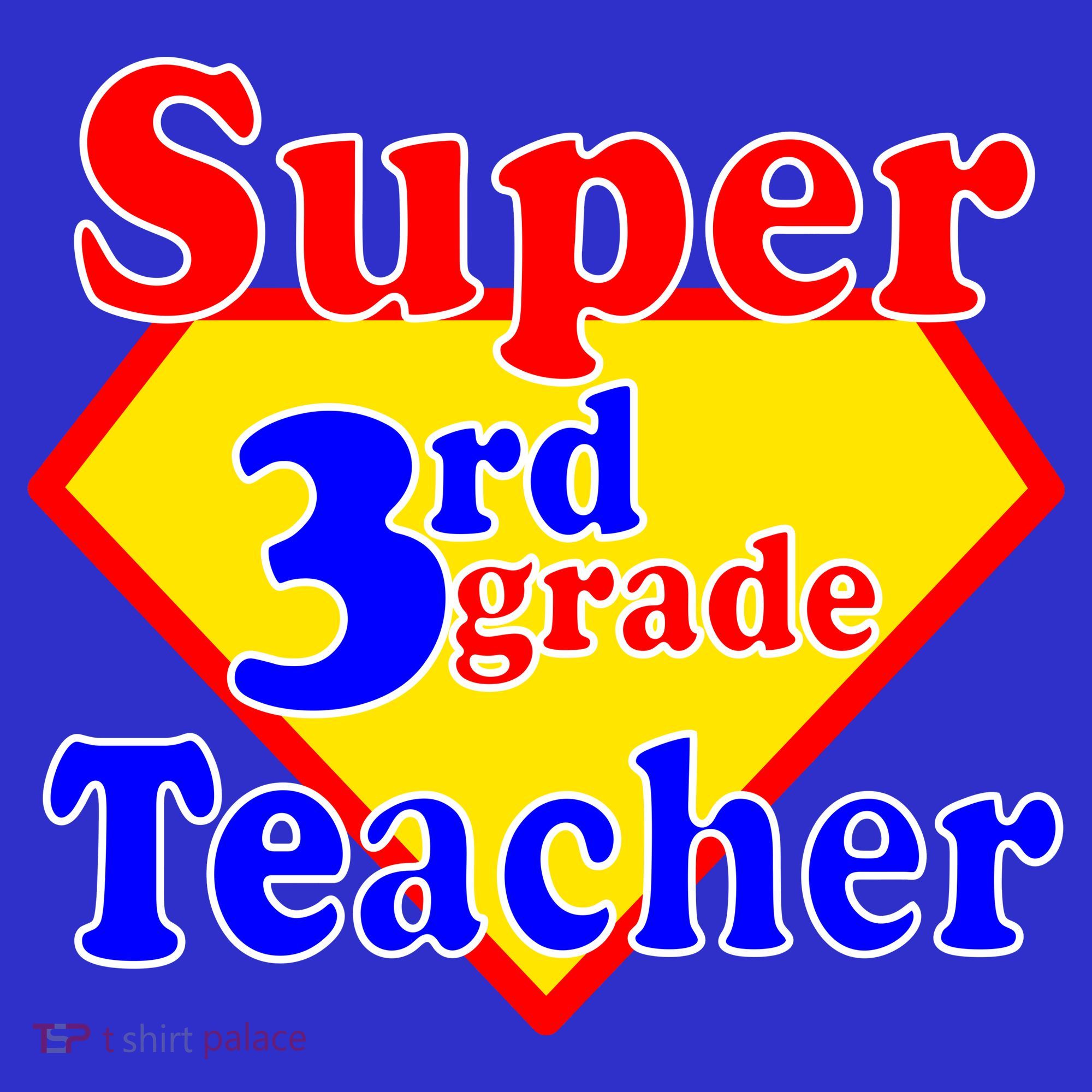 Super 3rd Grade Teacher Funny School Toddler T-Shirt