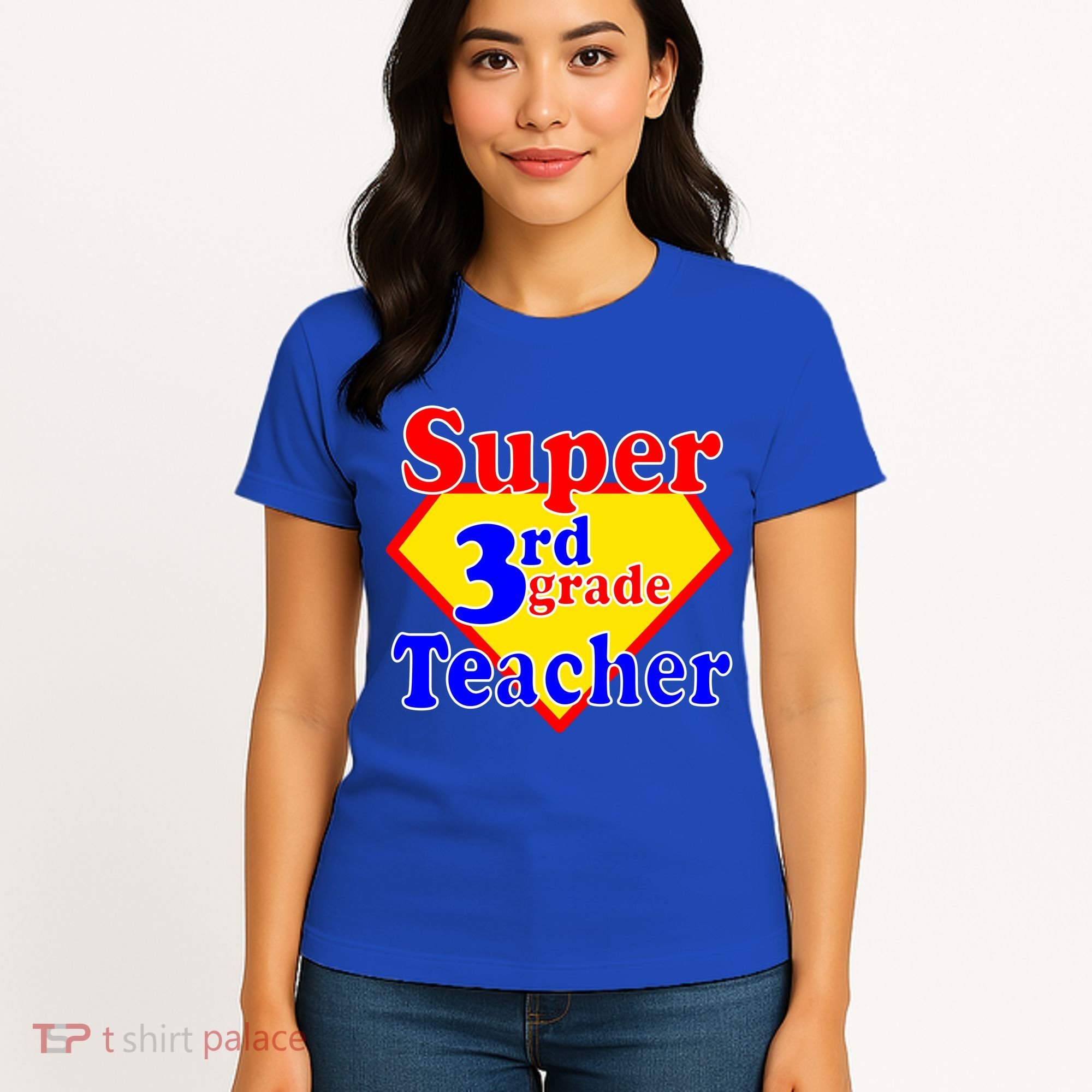 Super 3rd Grade Teacher Funny School Women's T-Shirt