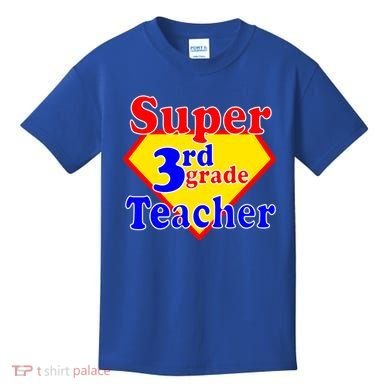 Super 3rd Grade Teacher Funny School Kids T-Shirt