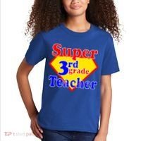 Super 3rd Grade Teacher Funny School Kids T-Shirt thumb 2