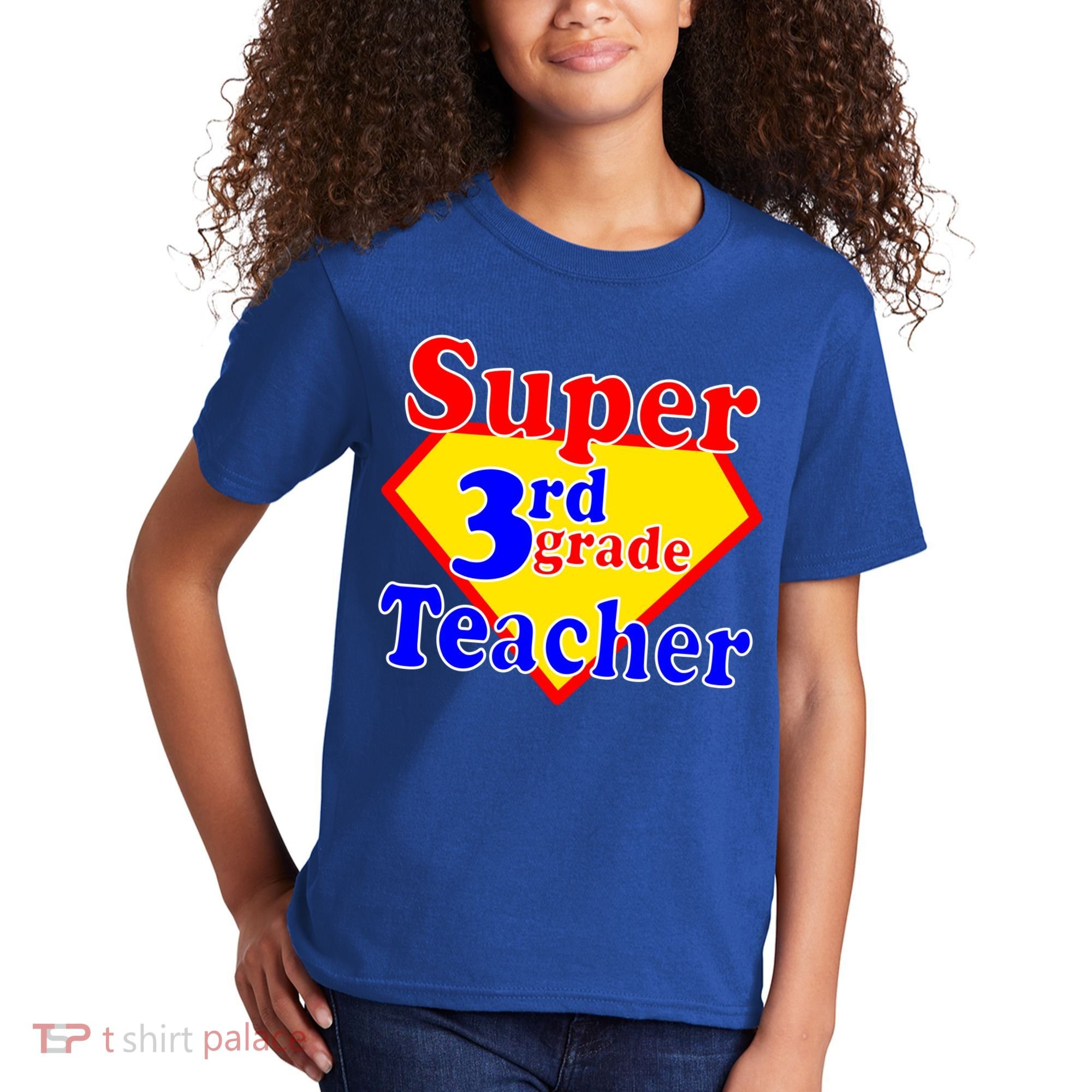Super 3rd Grade Teacher Funny School Kids T-Shirt