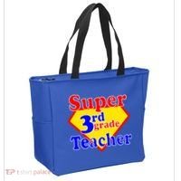 Super 3rd Grade Teacher Funny School Tote Bag thumb 2