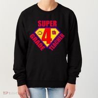 Super 4th Grade Teacher Women's Sweatshirt thumb 0
