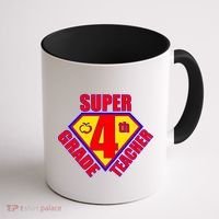 Super 4th Grade Teacher Coffee Mug thumb 1