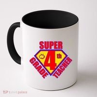 Super 4th Grade Teacher Coffee Mug thumb 0