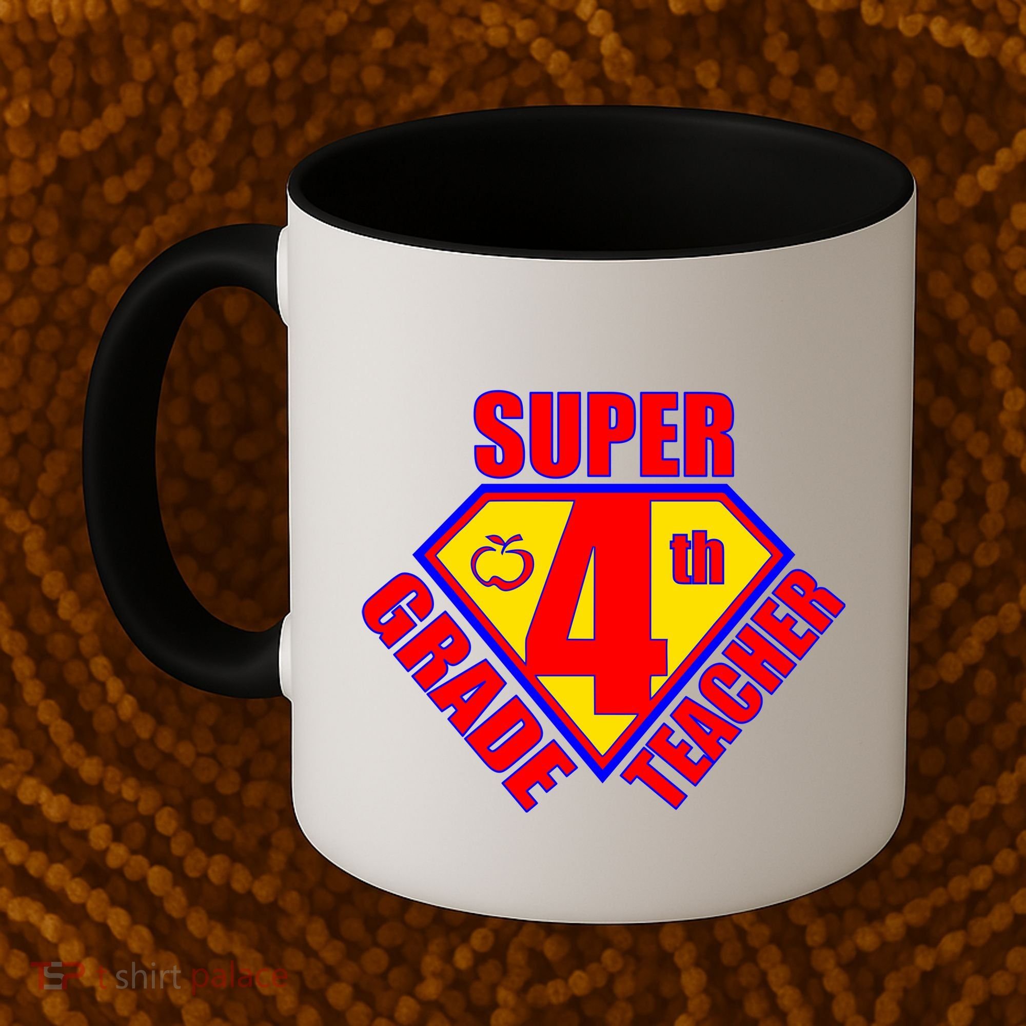 Super 4th Grade Teacher Coffee Mug