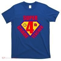 Super 4th Grade Teacher T-Shirt thumb 0