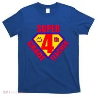 Super 4th Grade Teacher T-Shirt thumb 0