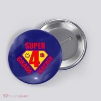 Super 4th Grade Teacher Button thumb 0