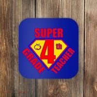 Super 4th Grade Teacher Coaster thumb 0