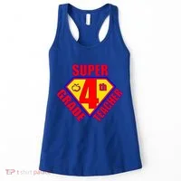 Super 4th Grade Teacher Women's Tank Top thumb 0