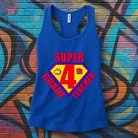 Super 4th Grade Teacher Women's Tank Top thumb 3