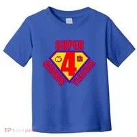 Super 4th Grade Teacher Toddler T-Shirt thumb 0