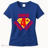 Super 4th Grade Teacher Women's T-Shirt thumb 0