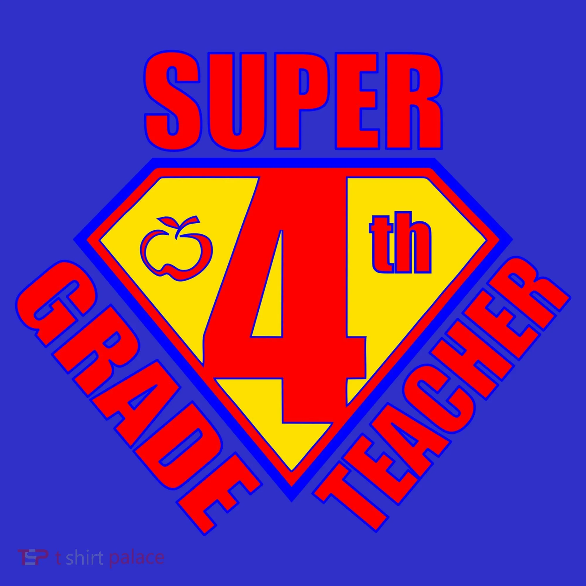 Super 4th Grade Teacher Kids Sweatshirt