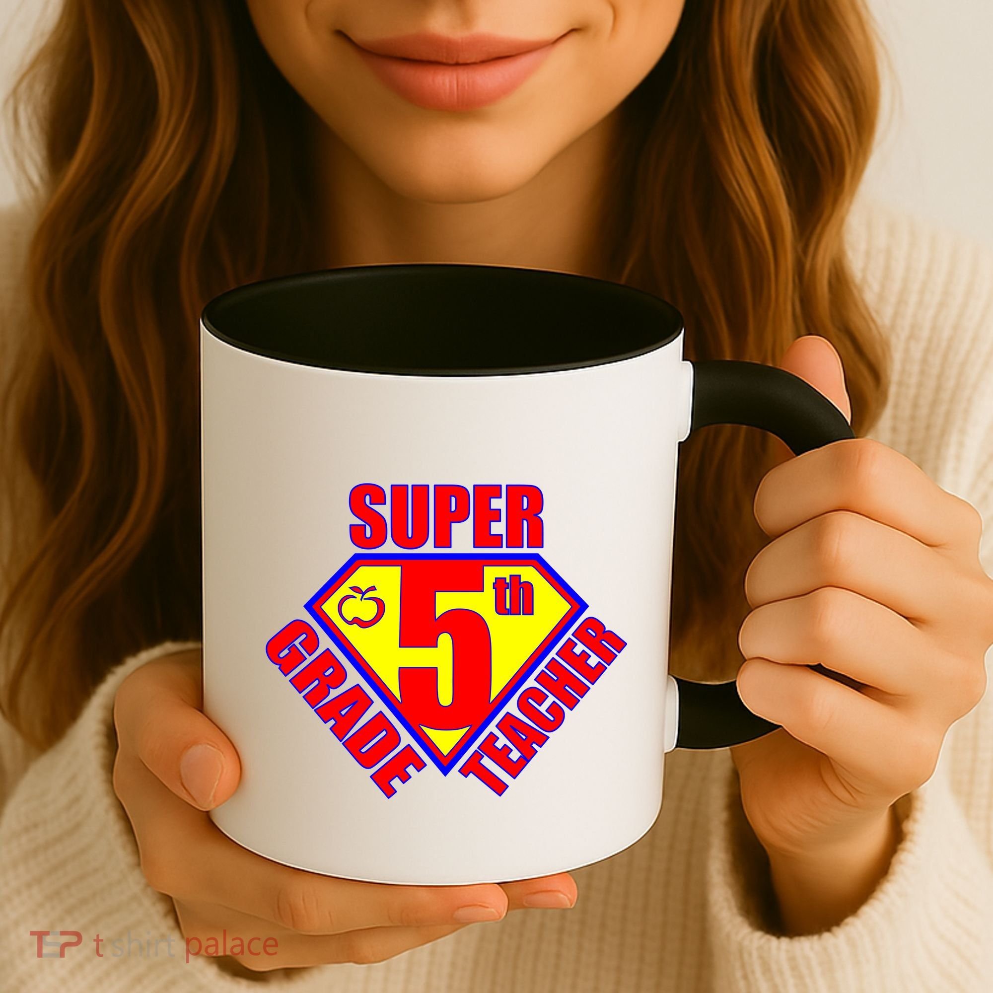 Super 5th Grade Teacher Coffee Mug
