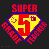 Super 5th Grade Teacher Hat thumb 2