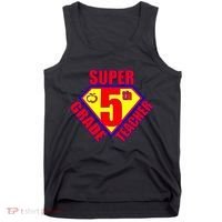 Super 5th Grade Teacher Tank Top thumb 0