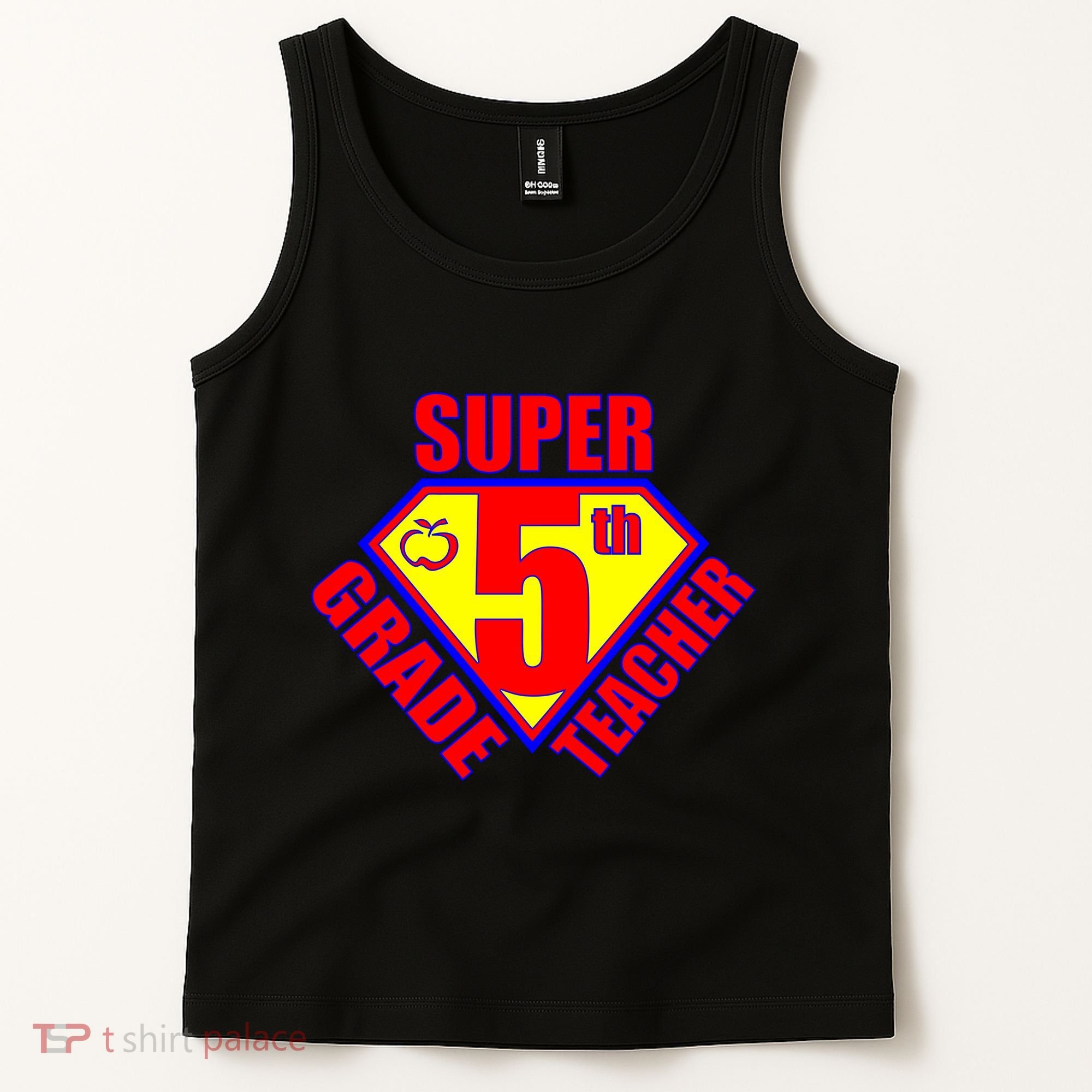 Super 5th Grade Teacher Tank Top