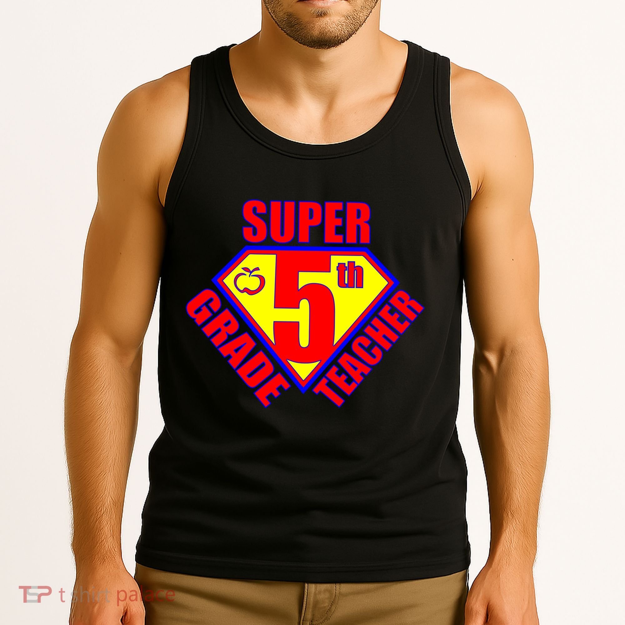 Super 5th Grade Teacher Tank Top