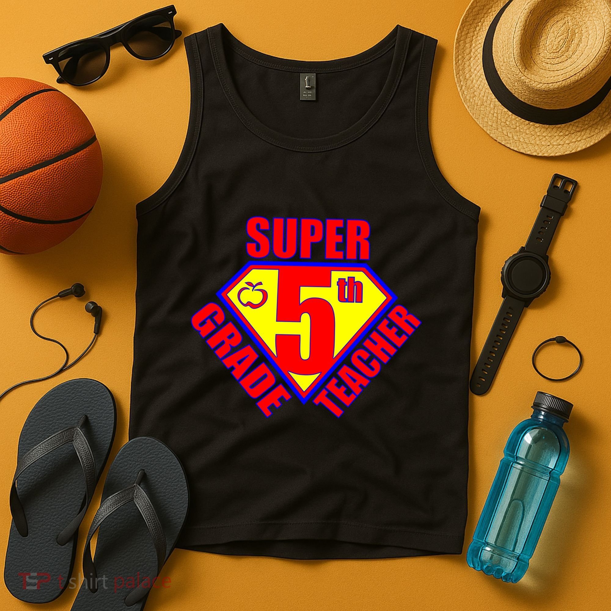 Super 5th Grade Teacher Tank Top