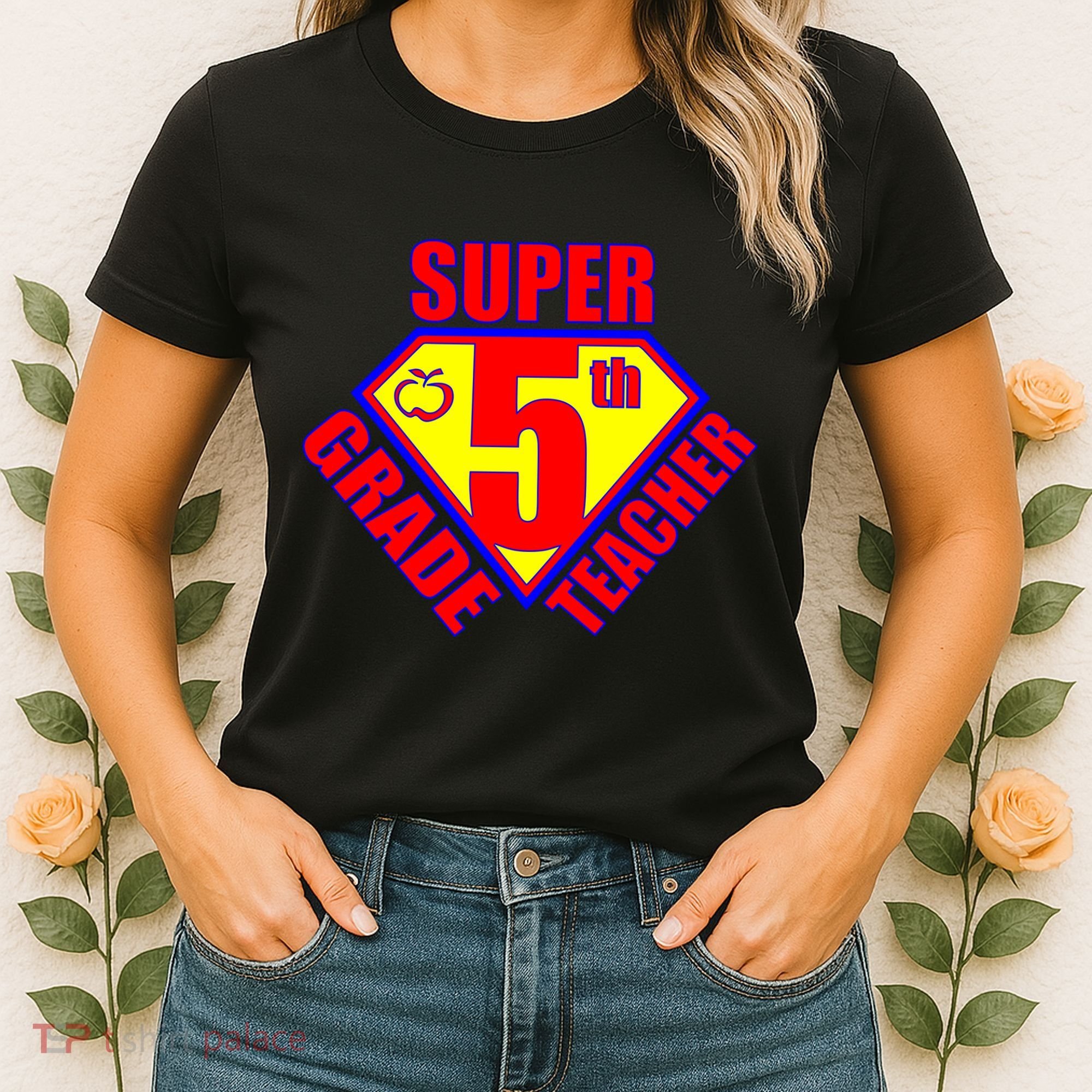 Super 5th Grade Teacher Women's T-Shirt