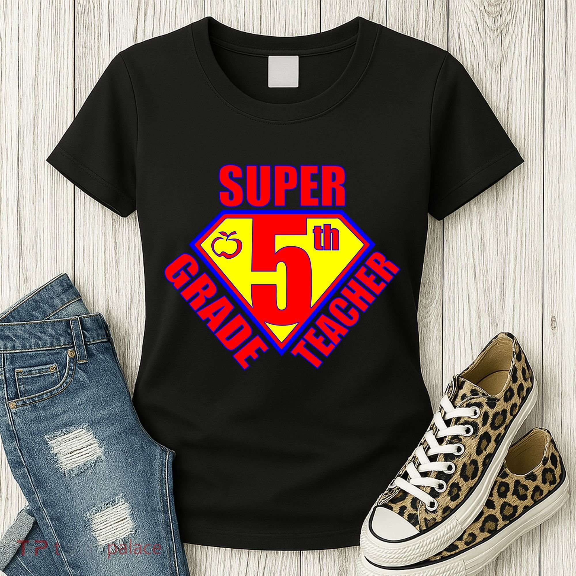 Super 5th Grade Teacher Women's T-Shirt