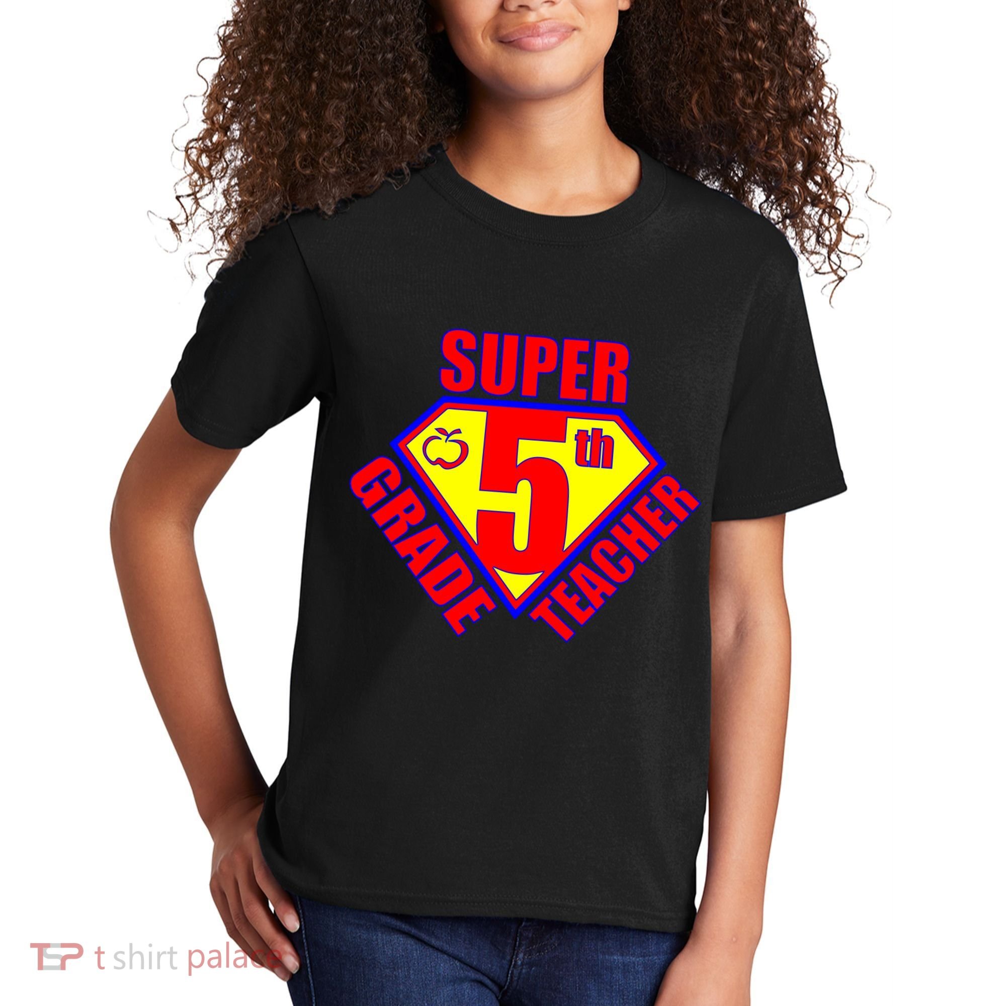 Super 5th Grade Teacher Kids T-Shirt