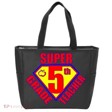 Super 5th Grade Teacher Tote Bag
