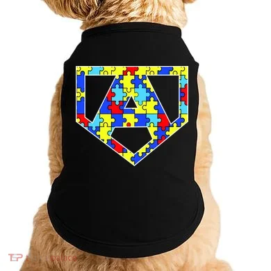 Super Autism Hero Doggie Tank