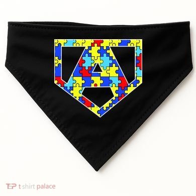 Super Autism Hero USA-Made Doggie Bandana