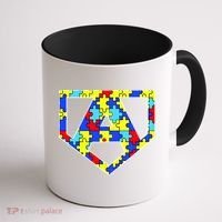 Super Autism Hero Coffee Mug thumb 1