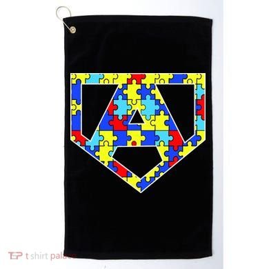 Super Autism Hero Golf Towel