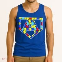 Super Autism Hero Tank Top thumb 3