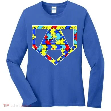 Super Autism Hero Women's Long Sleeve Shirt