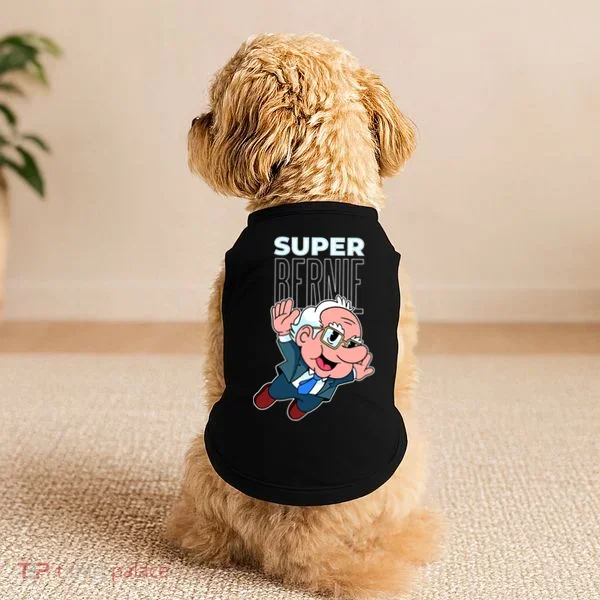 Super Bernie Sanders Doggie Tank