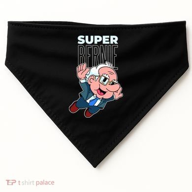 Super Bernie Sanders USA-Made Doggie Bandana