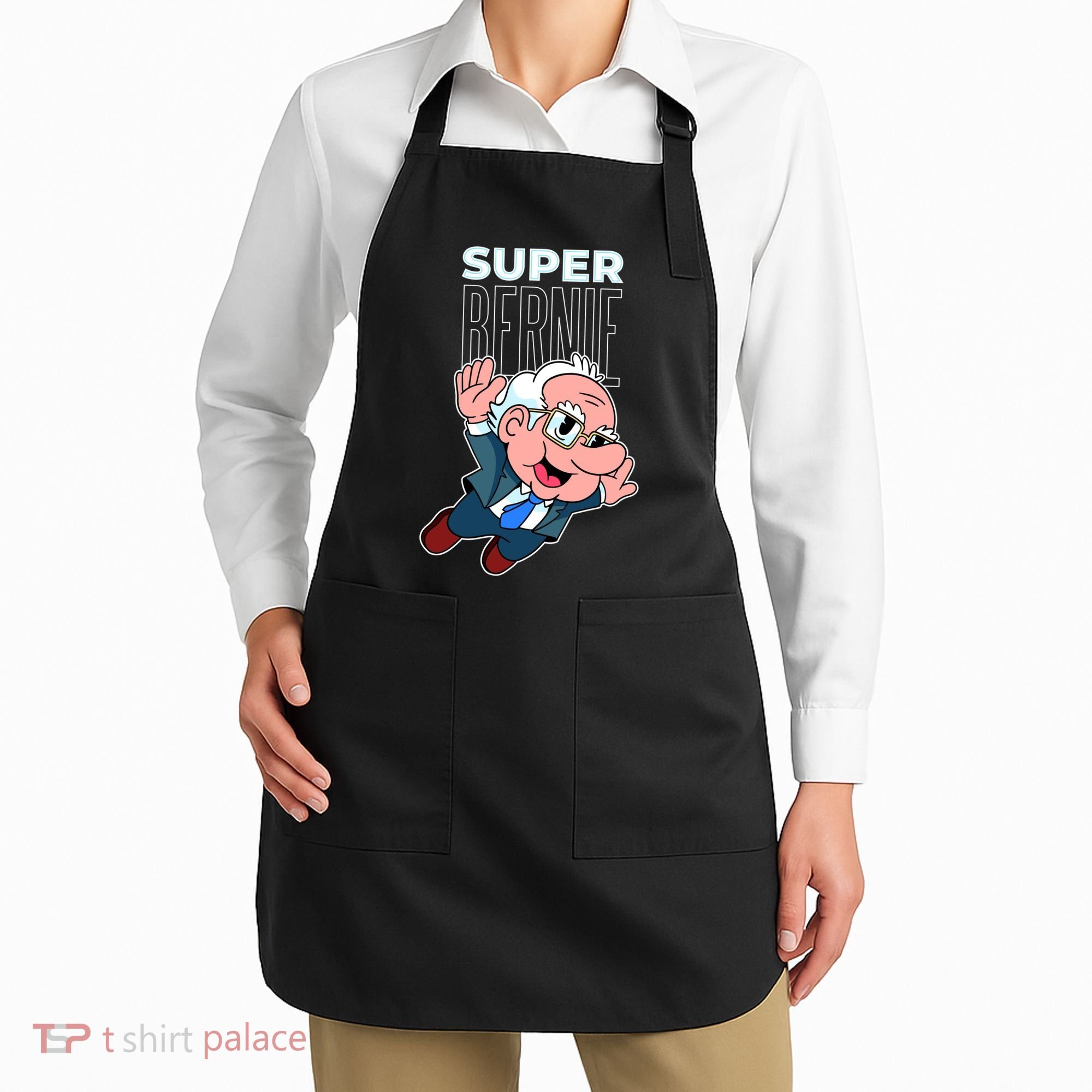 Super Bernie Sanders Apron